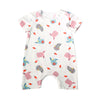 Short sleeve baby bodysuit