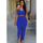Elegant Dress Ladies Sexy Party Long Dress Two-piece Dress Dress