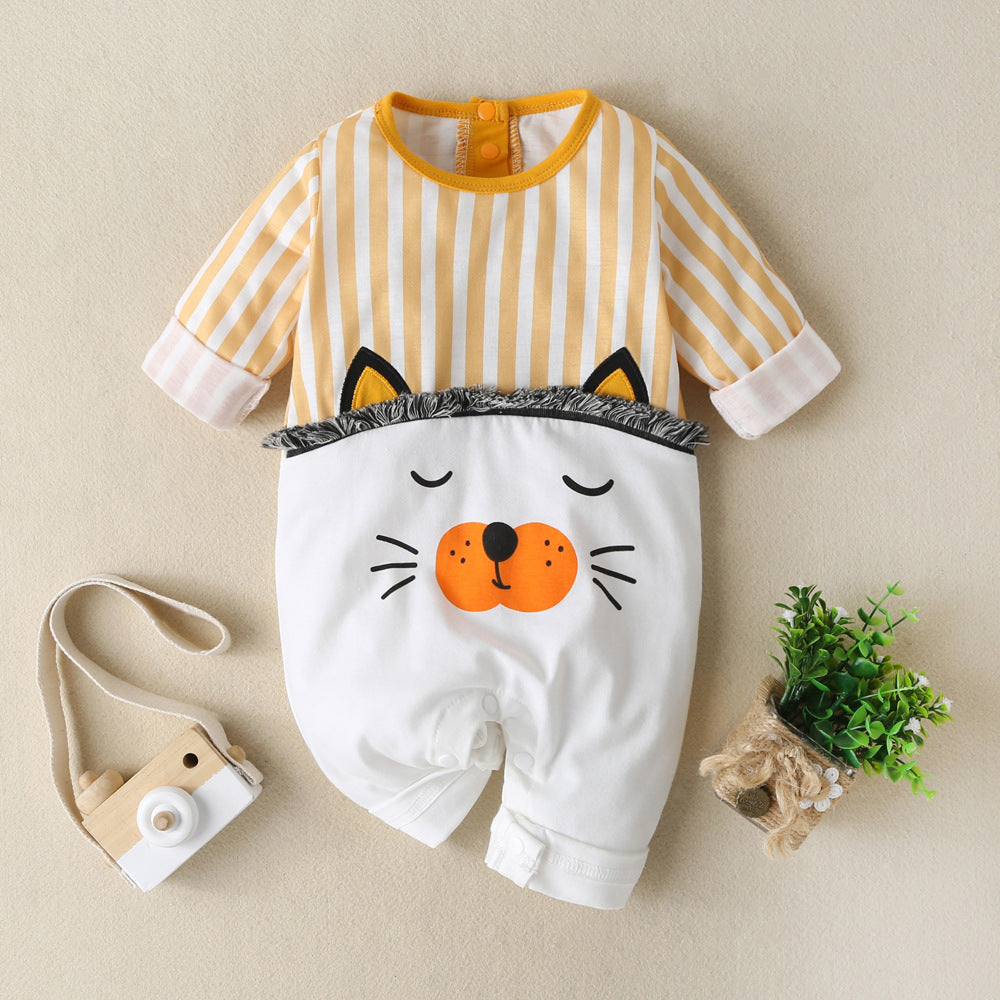 Cartoon animal jumpsuit