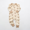 Infant Print One Piece Collar Cotton Comfort Romper