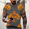 New Men Summer 3Dt Shirt Top Printing Street Short Sleeves