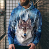 3D Digital Printing Casual Hoodie Sweatshirt