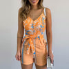 Lapel zip jumpsuit