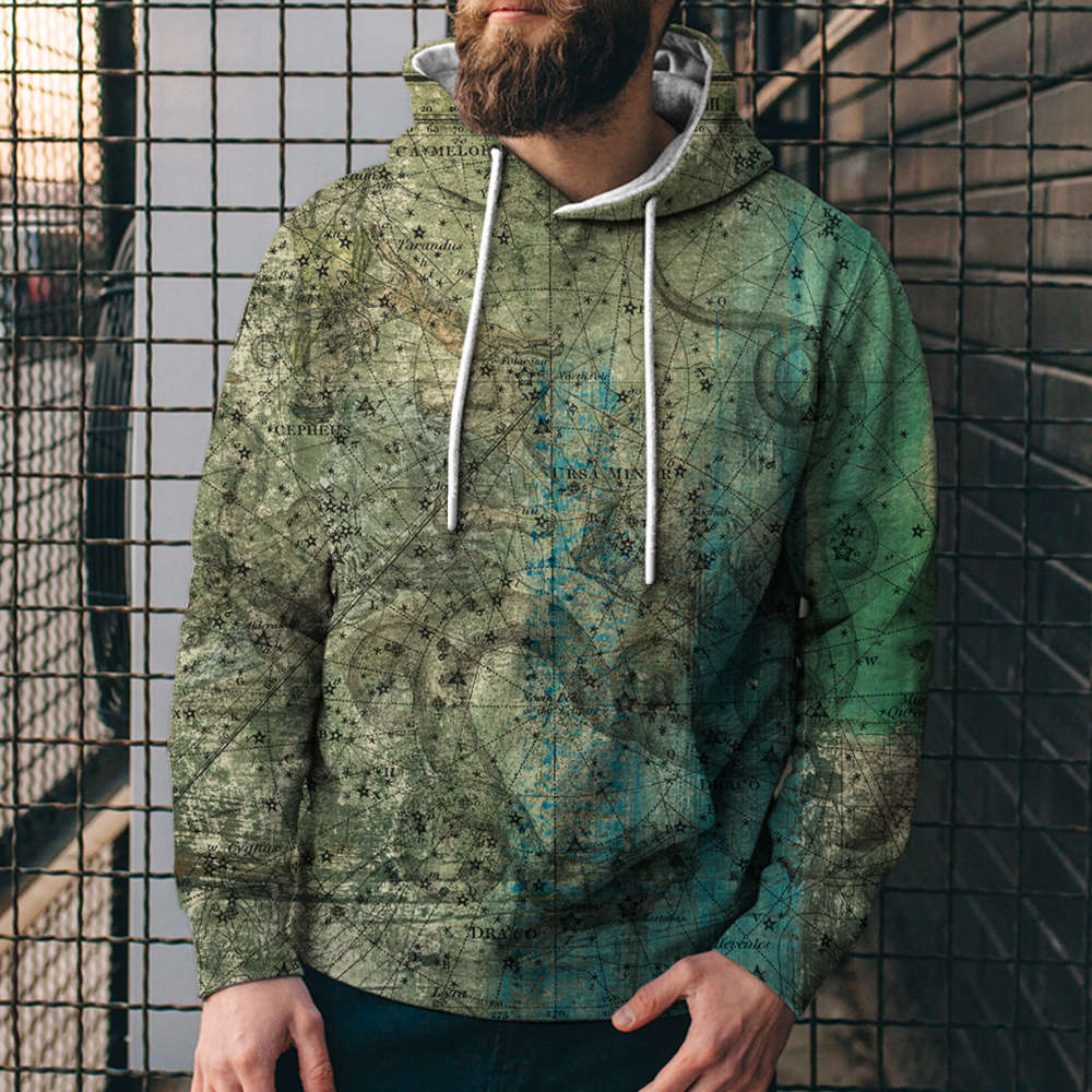 New 3D Digital Printing Sweater Hoodie