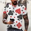 New Men Summer 3Dt Shirt Top Printing Street Short Sleeves