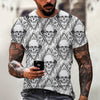 3D Digital Printing Casual Short-Sleeved T-Shirt