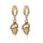 Summer Fashion Jewelry Metal Shell Conch Earrings Earrings