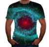 3D digital round neck short sleeve T-shirt