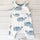 New Children's Big Head Whale Sleeveless Romper