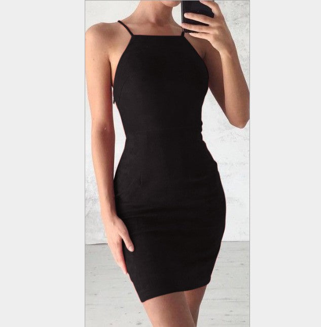 Sexy strap dress 2021Womens Party Club Sling Dress