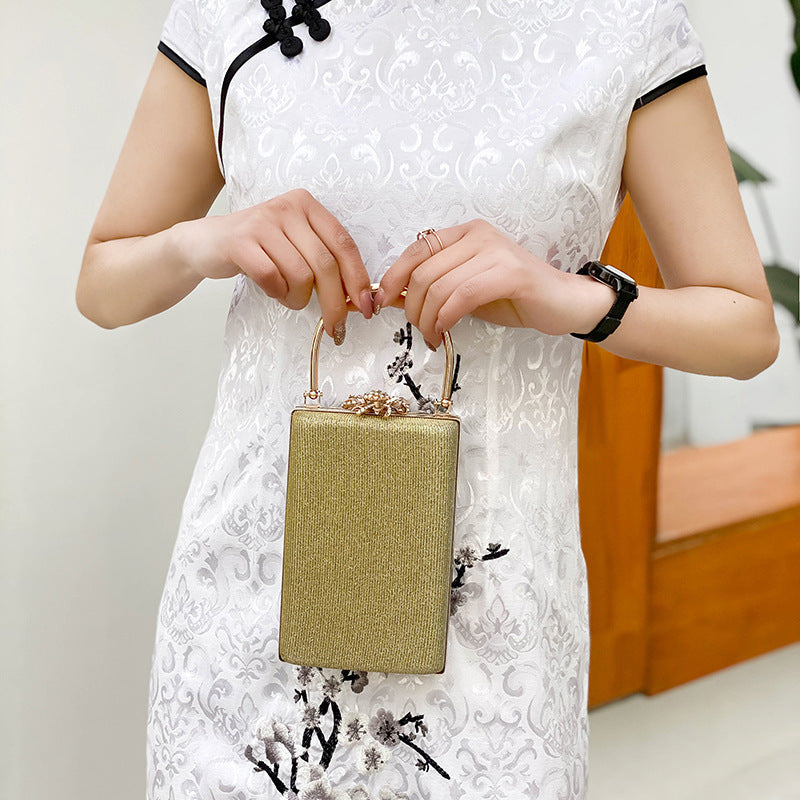 Vintage Special Material Ladies Dinner Bag