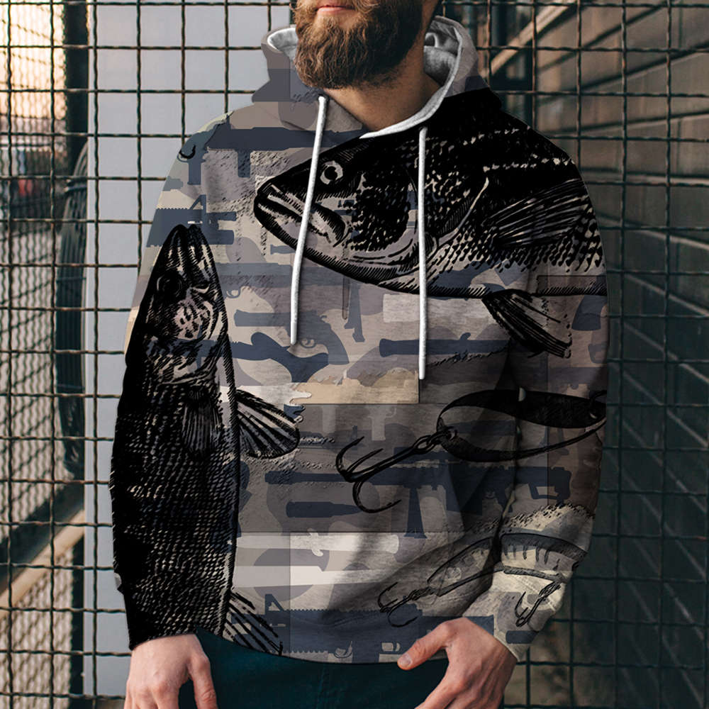 New 3D Digital Printing Sweater Hoodie