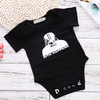 2021 Newborn Baby Clothes Funny 1st Birthday Daddy Letter White Short Sleeve Baby Bodysuits Tiny Cotton Baby Clothes Onesie (China)