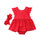 Kids Toddler Baby Girl Lace Ruffles Princess Romper Tutu Jumpsuit Baby Clothing