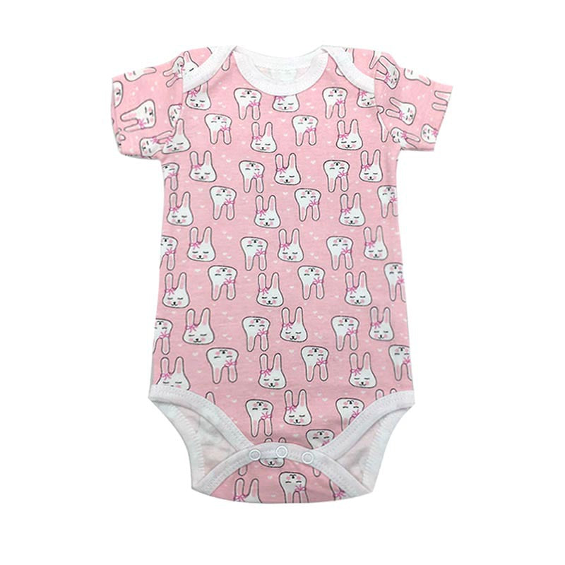New Cotton Baby Short-sleeved One-piece Home Service