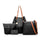 famous brand Composite Bag 4pcs set women leather handbags bolsas high quality women messenger bags designer