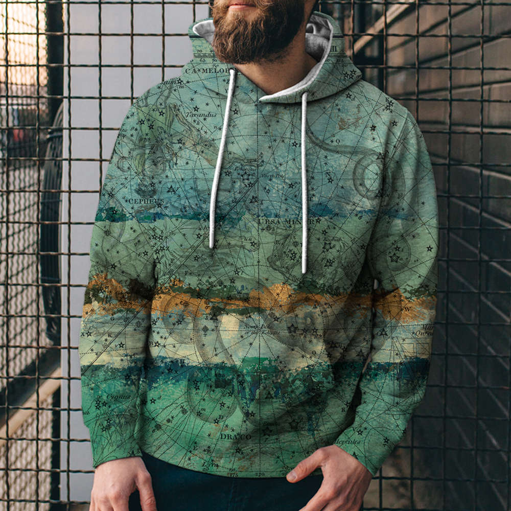 New 3D Digital Printing Sweater Hoodie