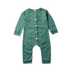 Baby jumpsuit candy color long jumpsuit