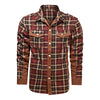 Men Plaid Jacket Casual Autumn Winter Jacket Men Slim Fit Jacket