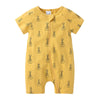 Newborn printed double zip bodysuit