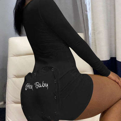 Women's Pajamas Sleepwear Home Wear Deep V Embroidered Jumpsuit