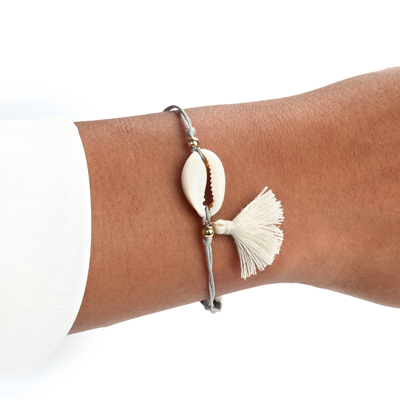 Summer Fashion Jewerly Ocean Style Shell Tassel Bracelet