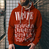 3D Digital Loose Print Hooded Sweatshirt