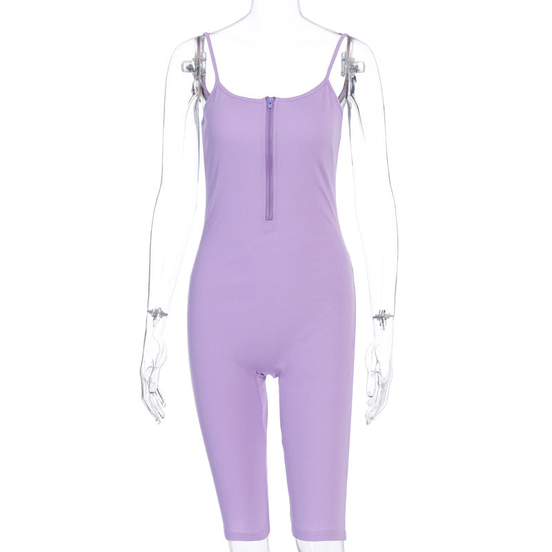 Sports fitness jumpsuit