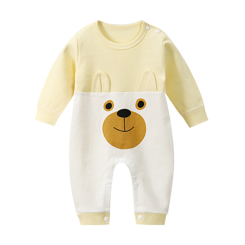 Romper Long-sleeved Cotton Romper Baby Clothes