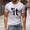 3D Digital Round Neck Short Sleeve T-Shirt