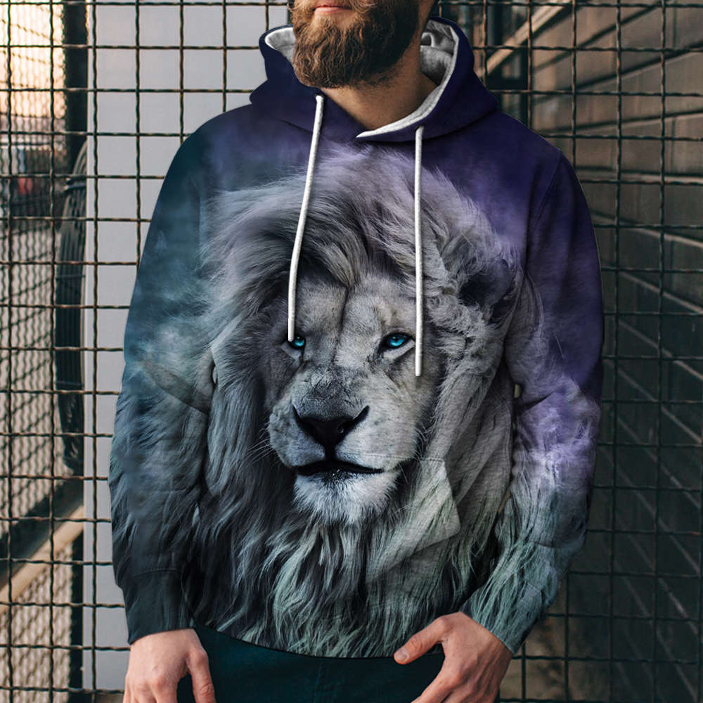 3D Digital Printing Sports Hoodie Sweatshirt