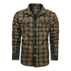 Men Plaid Jacket Casual Autumn Winter Jacket Men Slim Fit Jacket
