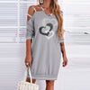 News Party Plus Size Vestidos Women Dresses Long Sleeve