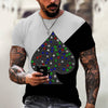 New Men Summer 3Dt Shirt Top Printing Street Short Sleeves