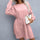 Women's Elegant Round Neck Long Sleeve Loose Dress