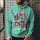 3D Digital Loose Print Hooded Sweatshirt