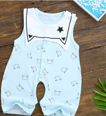 Male and female baby romper clothing newborn baby onesies