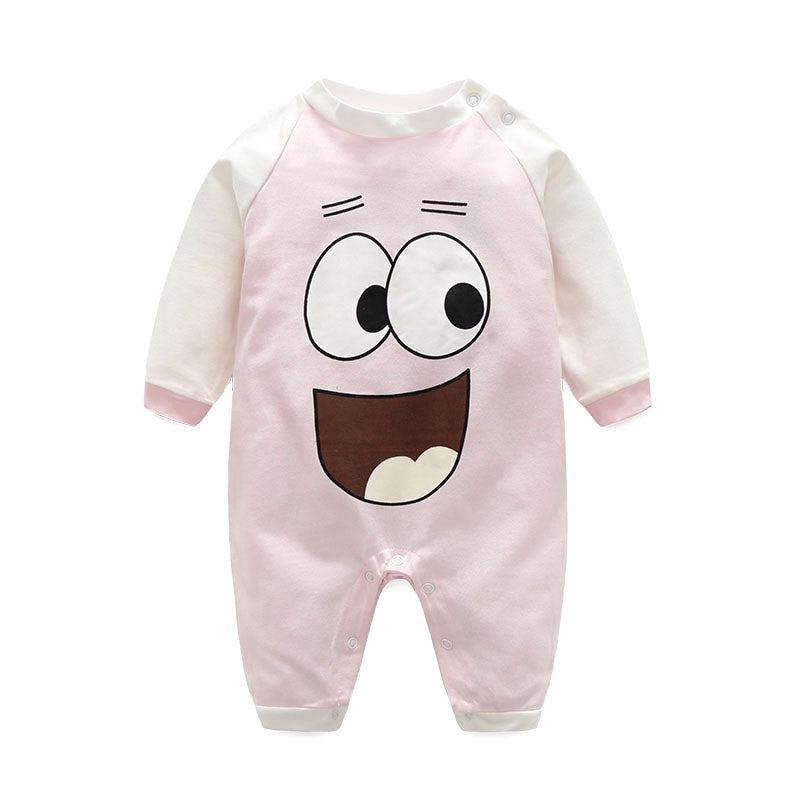 Cute Cartoon Baby Climbing Clothes