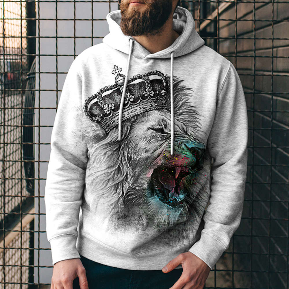 3D Digital Printing Sports Hoodie Sweatshirt