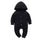 Winter Hooded Baby Romper