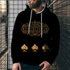 Poker Digital Printed Sweater Street Fashion Loose Sports Hoodie