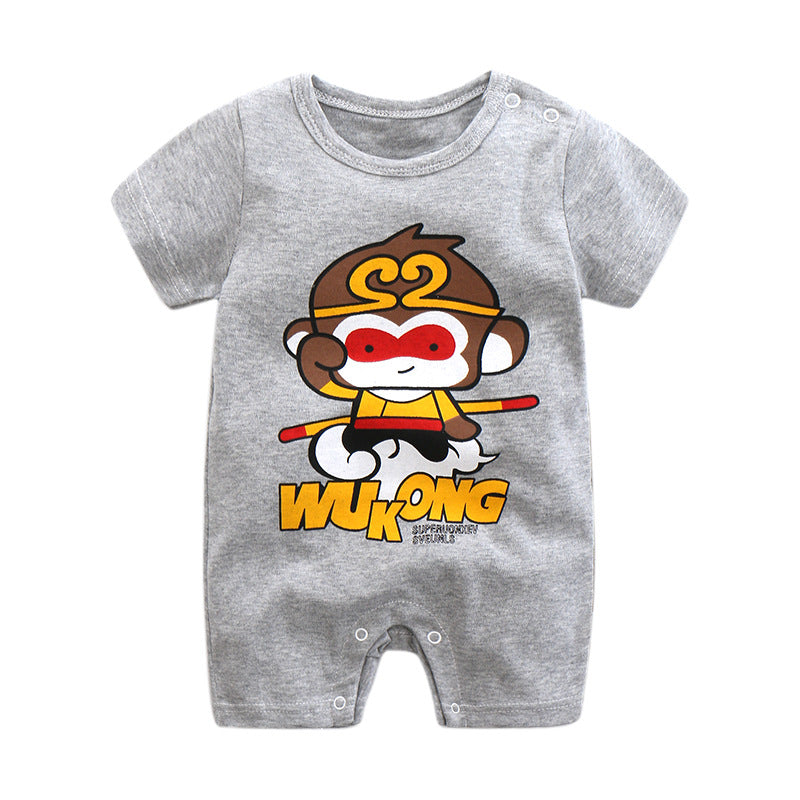 Baby cotton romper