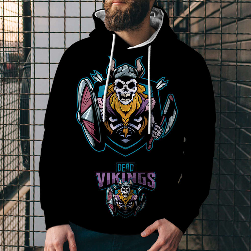 New 3D Digital Printing Sweater Hoodie