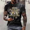 New Personality Pattern 3D Digital Printing Short-Sleeved T-Shirt