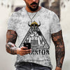 New Men Summer 3Dt Shirt Top Printing Street Short Sleeves