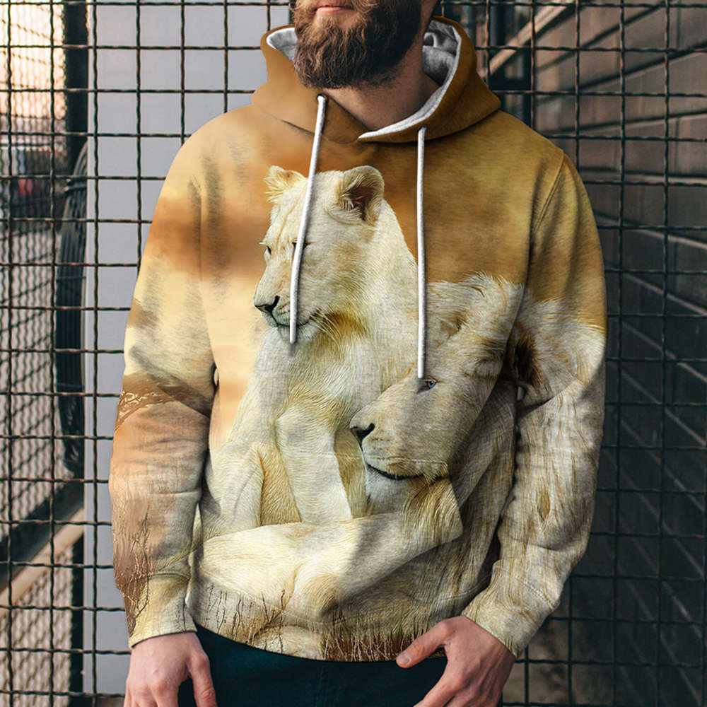 3D Digital Printing Sports Hoodie Sweatshirt