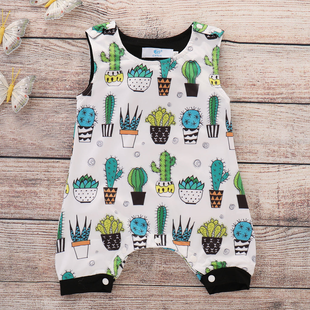 Summer baby cute jumpsuit breathable