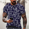 3D Digital Printing Casual Short-Sleeved T-Shirt