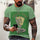 New Men Summer 3Dt Shirt Top Printing Street Short Sleeves