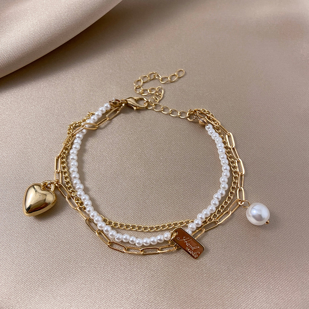 Fashion Simple Retro Multi-Layer Combination Bracelet Set